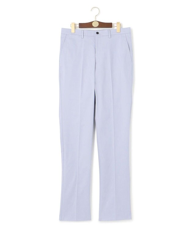 J.PRESS MEN 【ストレッチ】ハイパワーシャンブレードビーステムテーパード パンツ ブルー系