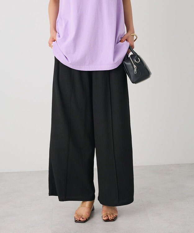 CRAFT STANDARD BOUTIQUE ワイドイージーパンツ Black