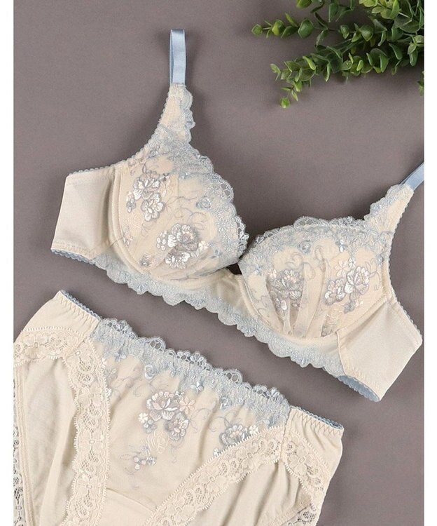 WACOAL ショーツ 【まるむねブラ】 はきこみ丈あさめ 綿混ベア天竺素材(バック) BED005とペア レディース PEA005 /ワコール ベージュ