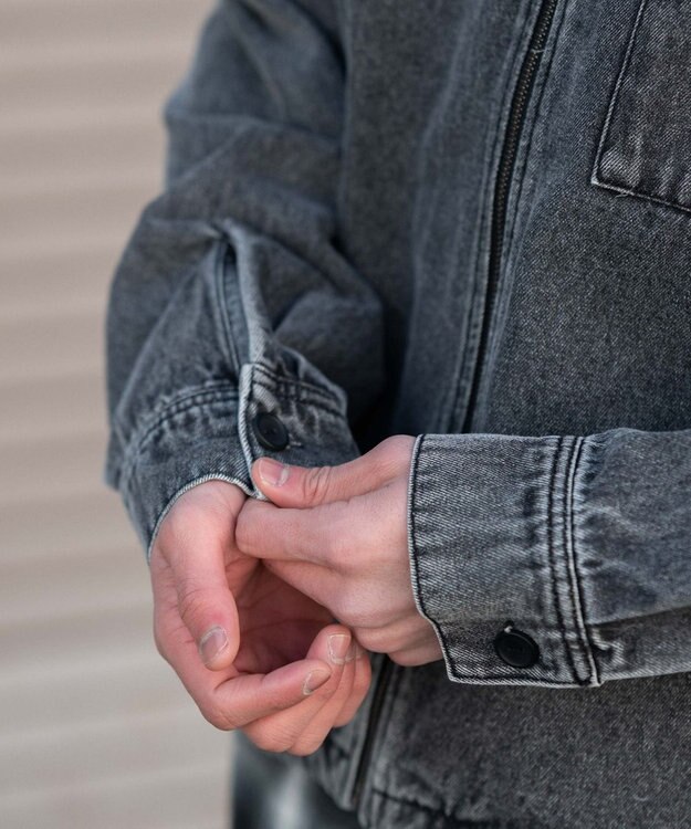 WEGO デニムシャツジャケット デニムブラックソノタ