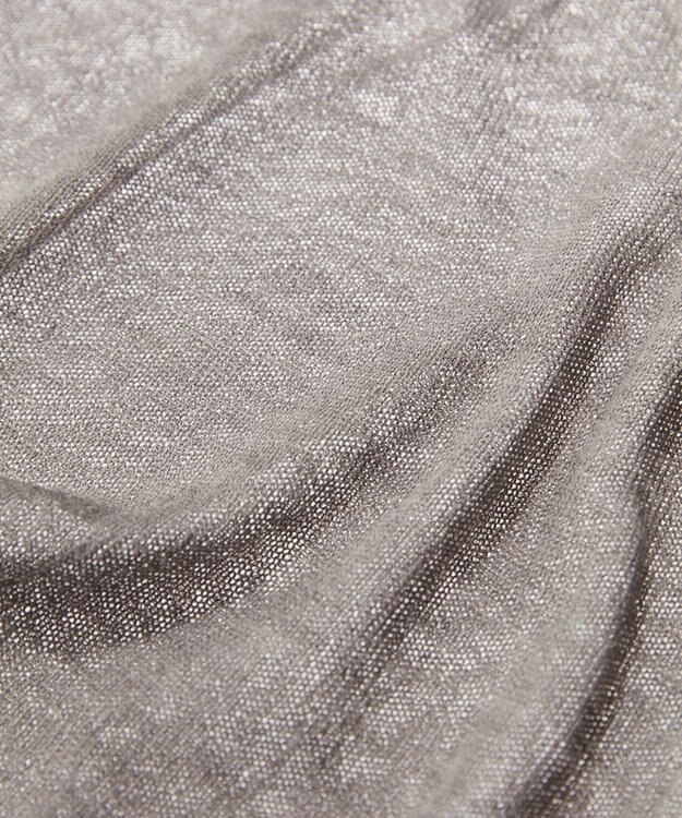 TOQUE 〈大草直子さんアドバイザー〉アルパカシルクニット ロングカーディガン グレー