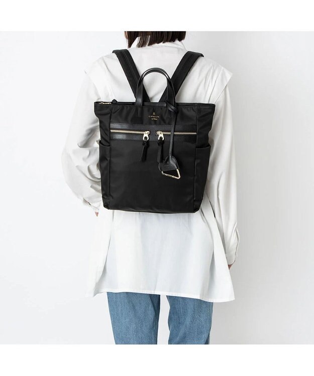 LANVIN en Bleu グラン 2wayバックパック ブラック