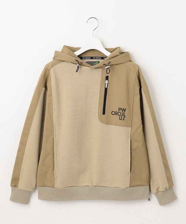 PW CIRCULUS 【WOMEN】DIMPLE  プルオーバー ゴルフウェア レディース ベージュ系