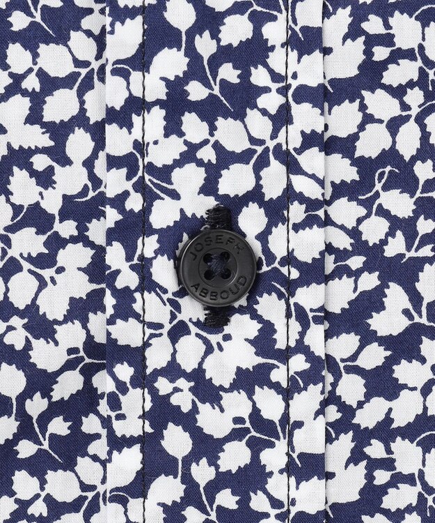 JOSEPH ABBOUD 【リバティー柄】プリントシャツ ダルブルー系5