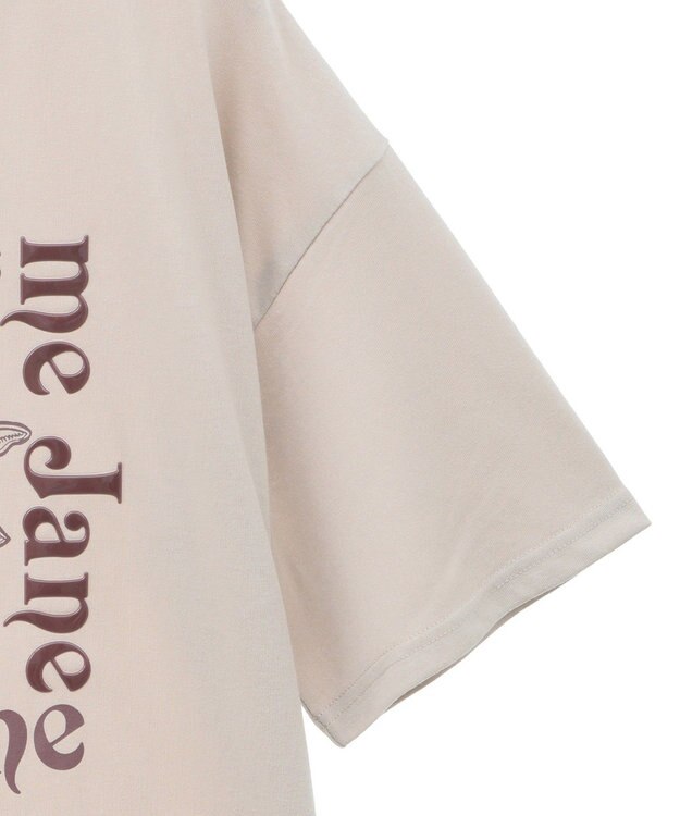 Green Parks ｍｅ　Ｊａｎｅ／プリントＢＩＧＴシャツ Beige