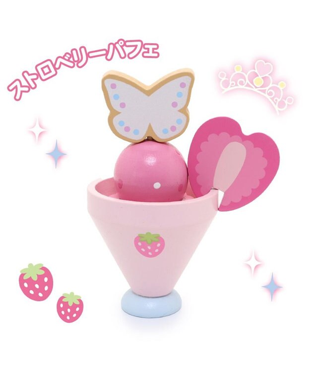 Mother garden マザーガーデン  野いちご プリンセス スイーツリボンセット 水色