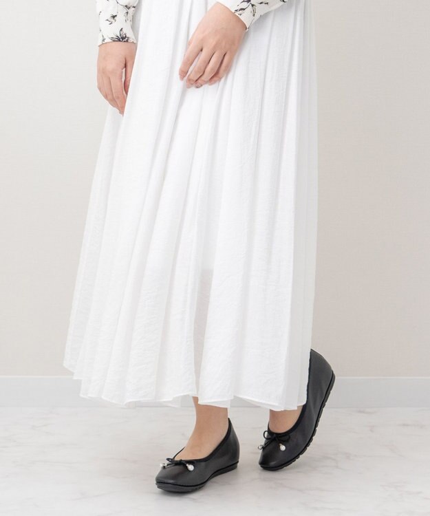 Bridget Birkin ＜3E＞【Bridget Birkin Walk】インヒールリボンパンプス ブラック