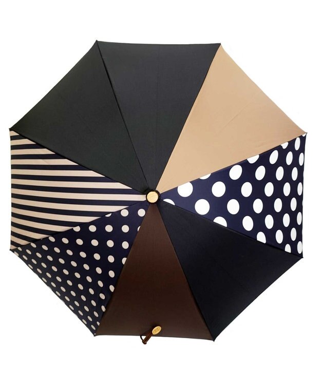 +RING 【UVカット95%以上】【UPF50＋】プラスリング レディース向け 晴雨兼用（長ショート） BRN T1332 ブラウン