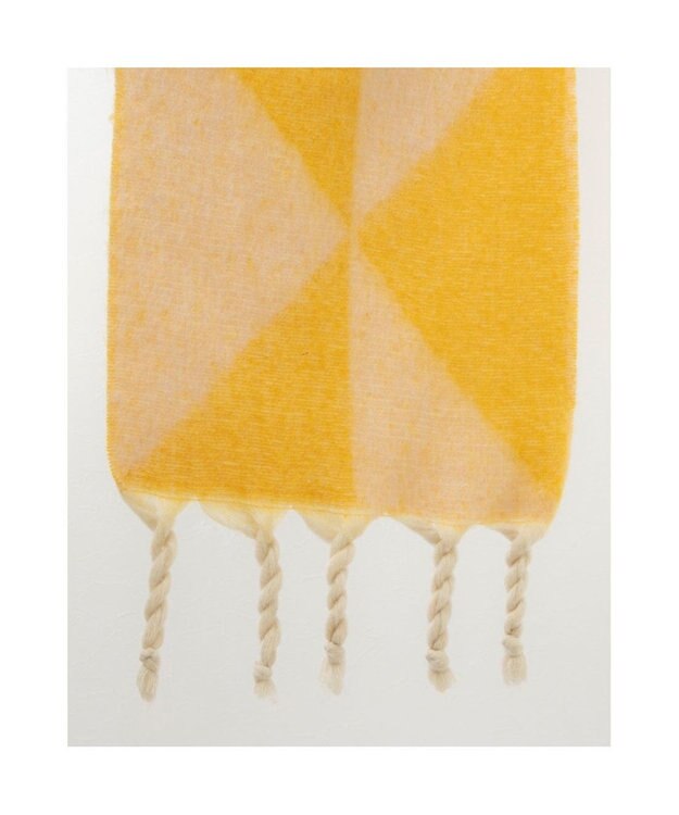 UNBILLION カカトゥ kakatoo / シャギーマルチカラーマフラー ネイビーミックス