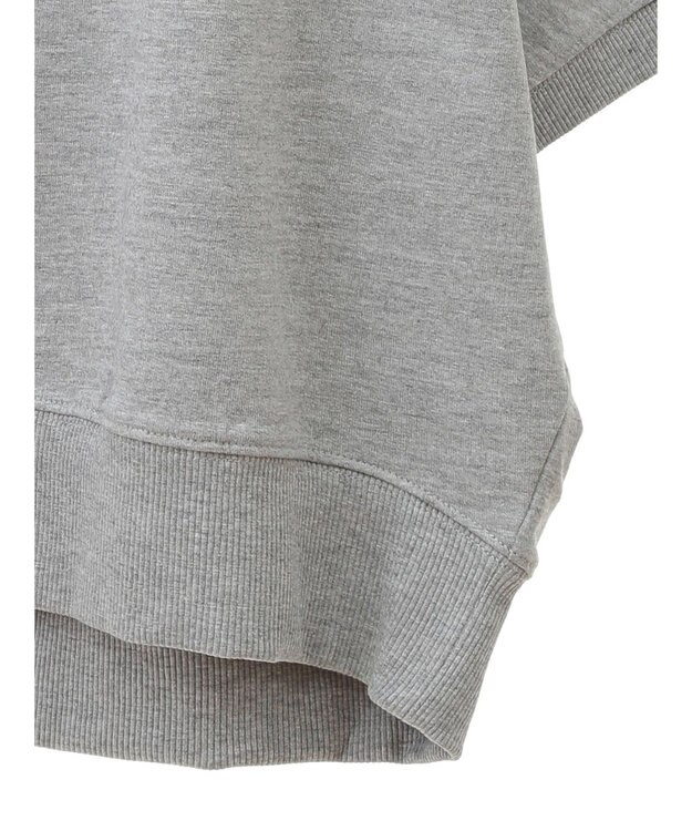 AMERICAN HOLIC ドルマンミニ裏毛プルオーバー② Light Gray Mixture