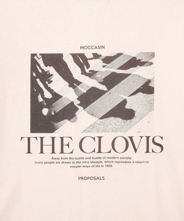 AMERICAN HOLIC BACK PHOTOプリントロンT Light Pink