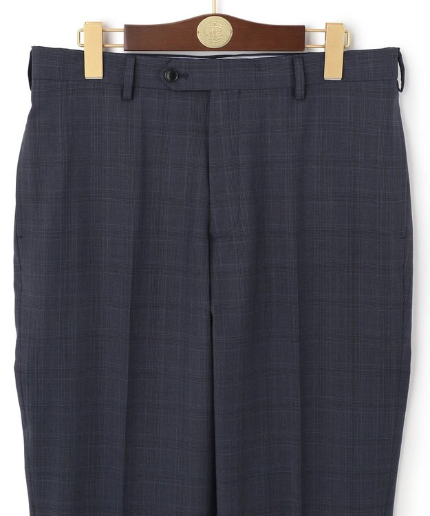 J.PRESS MEN 【J.PRESS MOVING】REDA ACTIVEグレナカートチェック スラックス ダルブルー系3