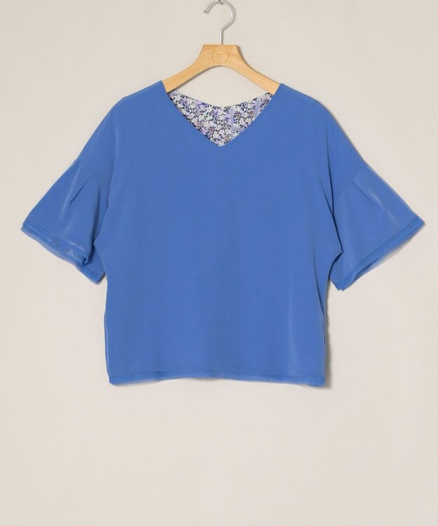 ONWARD Reuse Park 【自由区】ブラウス春夏 ブルー