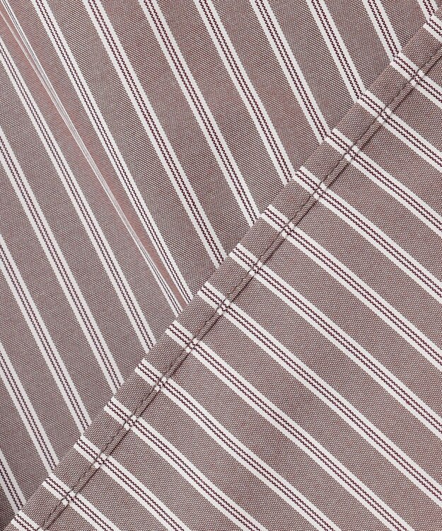 ANY SIS L 【洗える】ラッフルレイヤード ブラウス ボルドー系