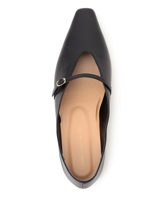 23区 【見上愛さん着用/VERY掲載】ウェービーカット パンプス ブラック系