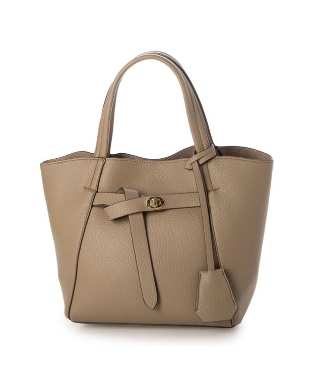 UNBILLION カシュカシュ cachecache / ベルトディテールフェイクレザートート オーク