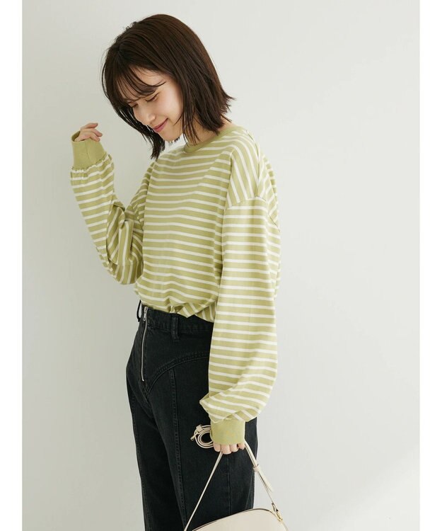 Green Parks ・ＳＵＧＡＲ　ＳＰＯＯＮ　ボーダーラウンドロンＴ Lime Green