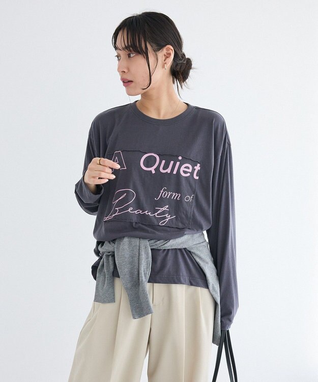 CRAFT STANDARD BOUTIQUE ロゴプリントロンTee Dark Gray