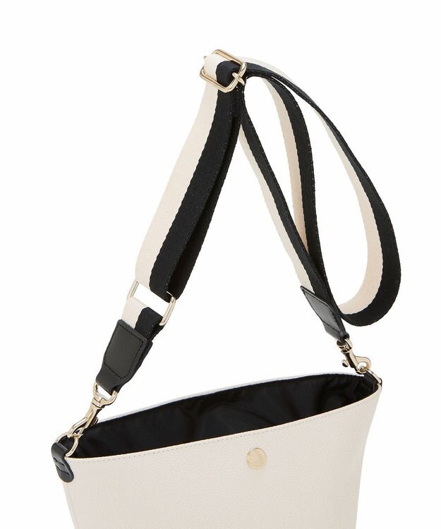 TOPKAPI 【Breath TOPKAPI】SCOTCH GRAIN スコッチグレイン プレーン 2トーンテープ ショルダー バッグ クリーム