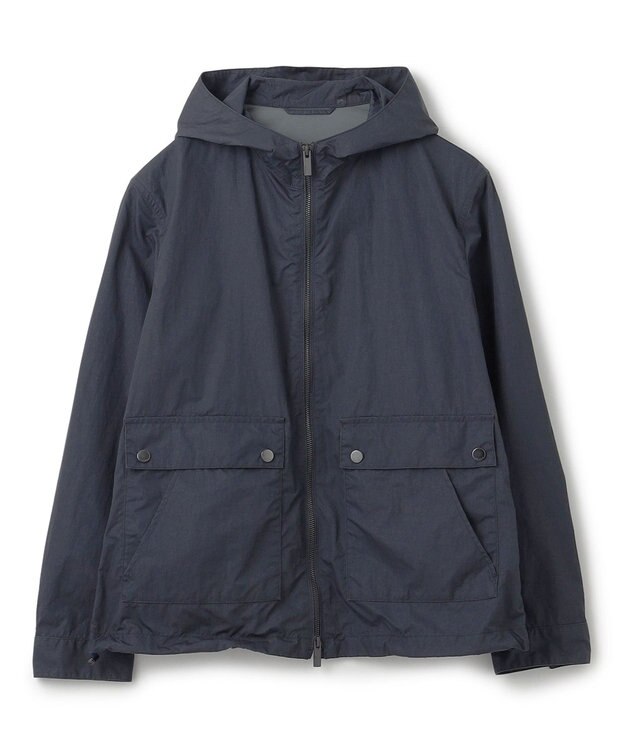 JOSEPH HOMME 【LEON 掲載】ブライトナイロンシャンブレー　スプリングブルゾン ネイビー系