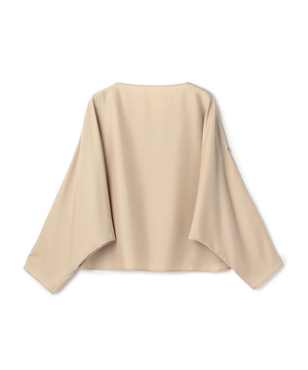 BEIGE， PERIDOT / 2WAYスリーブ ドレープブラウス Nude