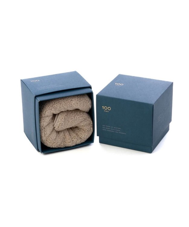 PRESENTERS ROOM 100（HYAKU） / 今治フェイスタオル ベージュ -
