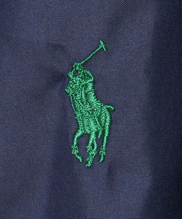 MOONBAT POLO RALPH LAUREN レインポンチョ C-ZERO撥水 収納袋付き ネイビーブルー