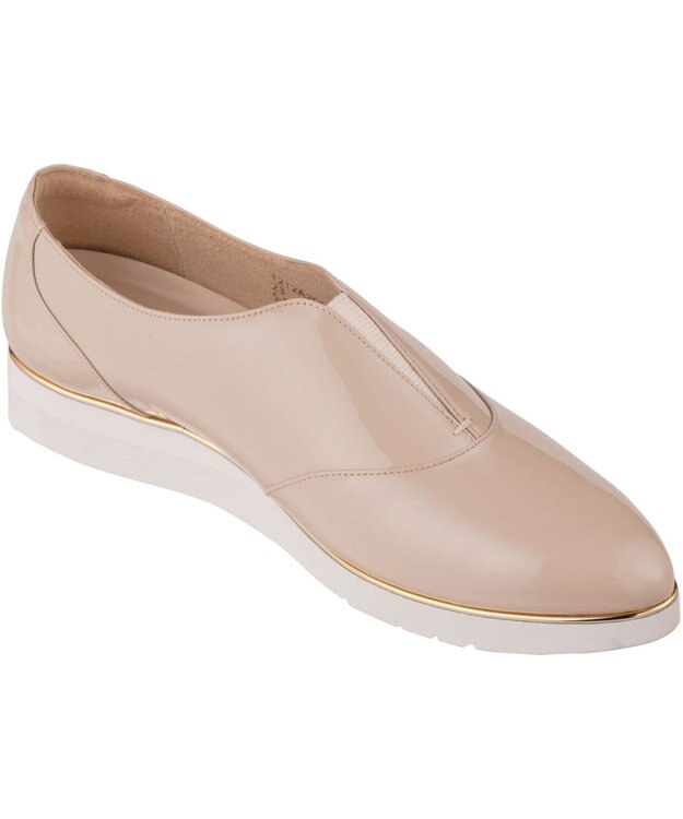 ASICS WALKING PEDALA LA CHIC WC235H 2E ベージュ系