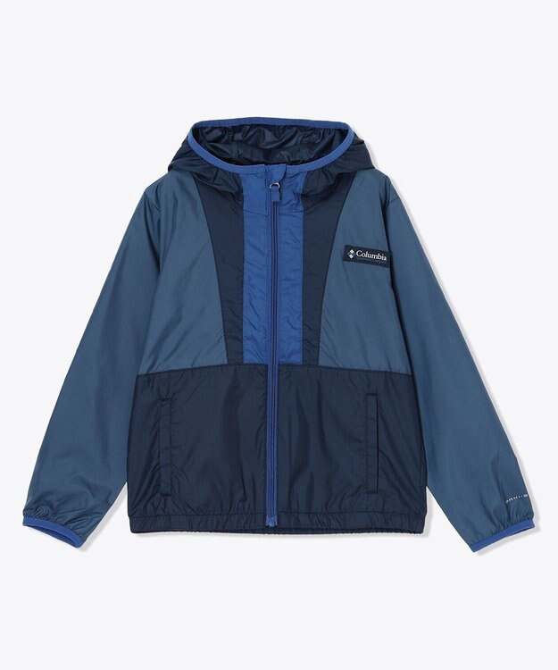 Columbia Columbia/ キッズアイテム/ バックボウルIIフーデッドウィンドブレーカー /コロンビア Dark Mountain Coll Navy Mountain Blue