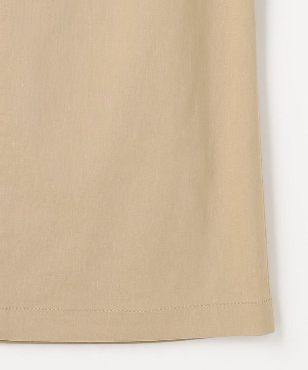 J.PRESS LADIES S 【人気素材】セルロースリネンストレッチ ナロー スカート ベージュ系