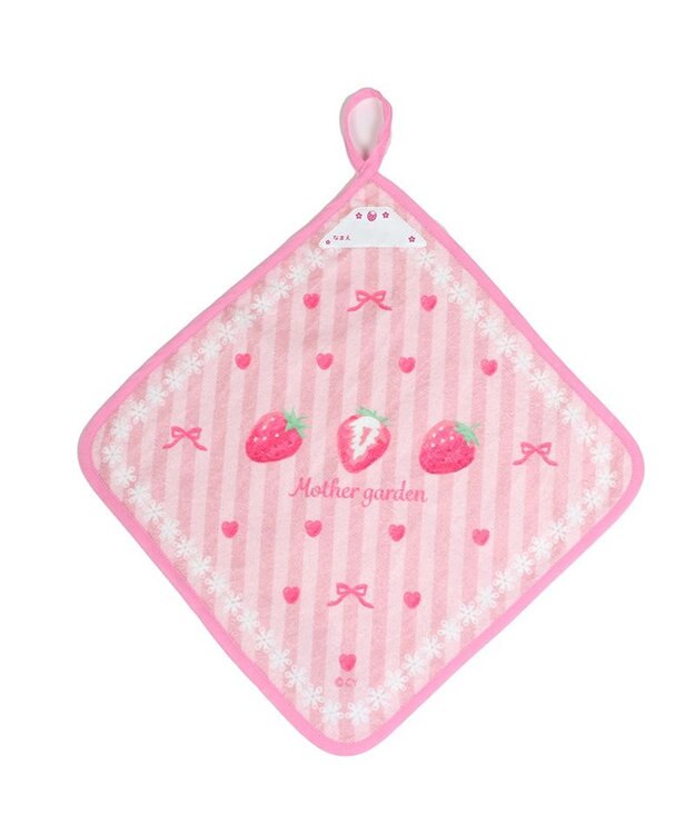 Mother garden マザーガーデン 野いちご タオル5点セット ループタオル2枚 ミニタオル3枚 -