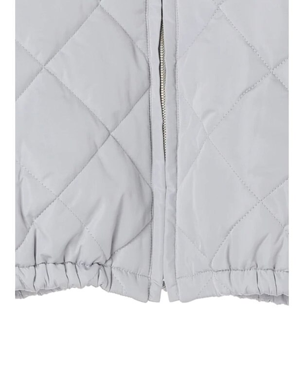 earth music&ecology ファーカラーブルゾン Beige