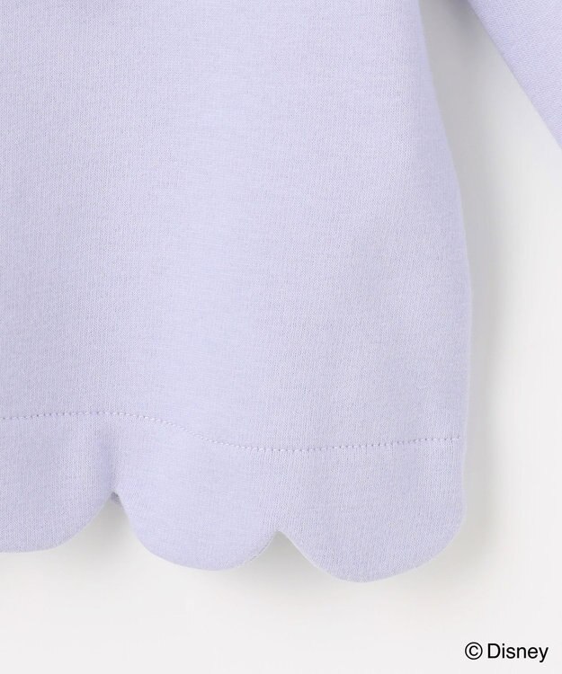 ANY KIDS 【ディズニー/FROZEN】裏シャギー トレーナー ラベンダー