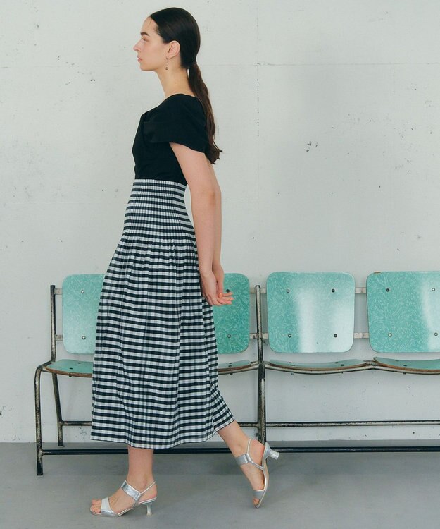 YECCA VECCA リボンデザインブラウス Black