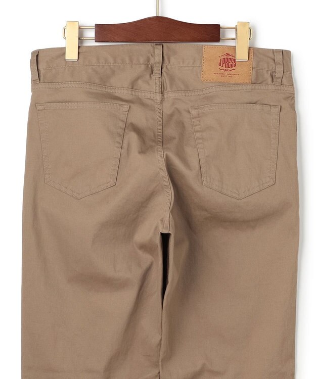 J.PRESS MEN 【ストレッチ】コンパクトピケストレッチ５ポケット パンツ ベージュ系