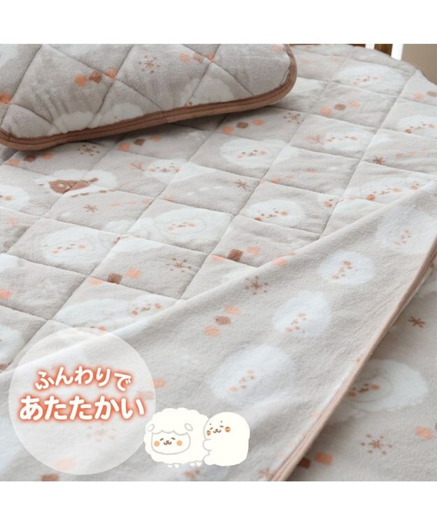 Mother garden しろたん 敷パッド 《しろたん＆羊》 敷パッド