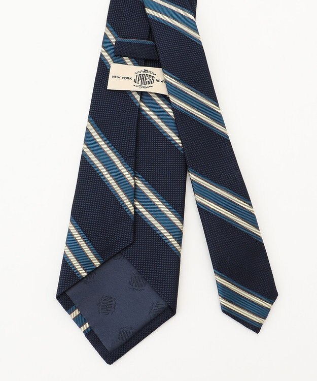 J.PRESS MEN 【STRUCTURE MIX COLLECTION】レジメンタル ネクタイ ネイビー系2