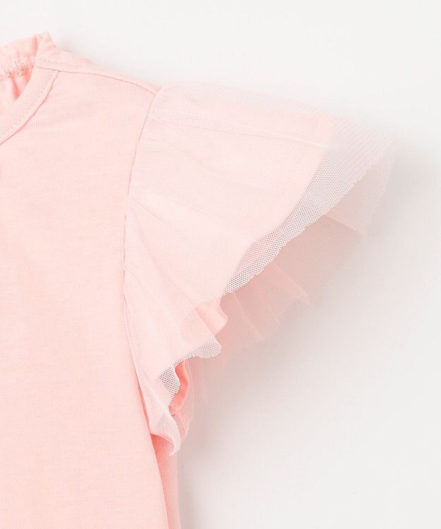 ANY KIDS ひんやりクール パールTシャツ ピンク