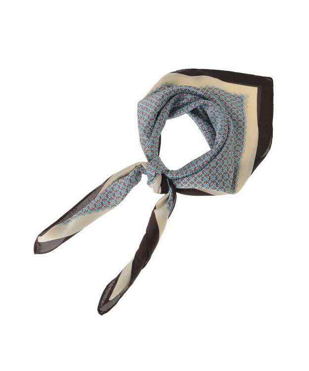 AMERICAN HOLIC 小紋柄アソートスカーフ Blue