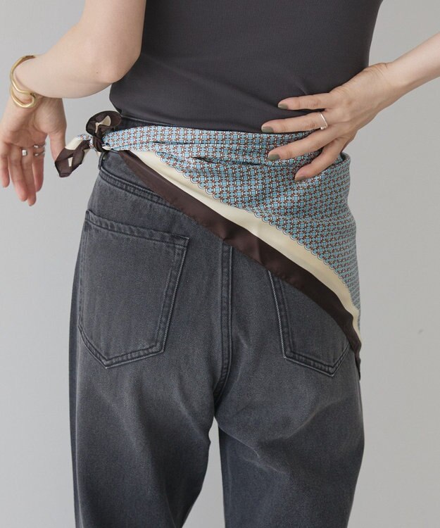 AMERICAN HOLIC 小紋柄アソートスカーフ Blue