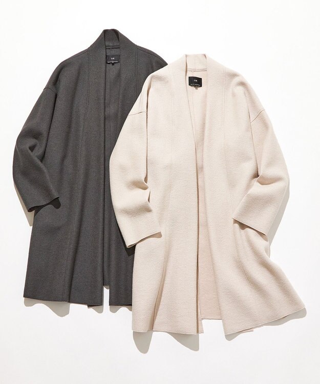 23区 S コンプレストパイル コーディガン ベージュ系