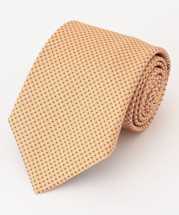 J.PRESS MEN 【GEOMETRIC JACQUARD COLLECTION】ジオメトリックジャガード ネクタイ ライトオレンジ系7