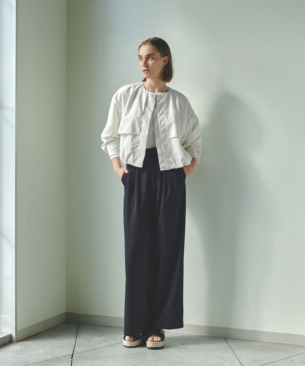 UNFILO コンパクトリブニット オフ