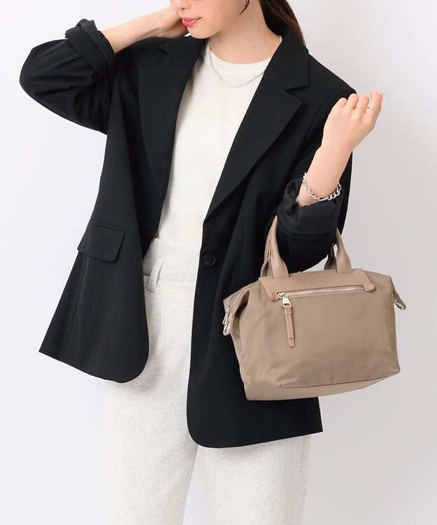 ACE BAGS & LUGGAGE W&.Day/Night ルノ ナイロントート ミニサイズ 15581 ダブルアンドデイナイト グレージュ