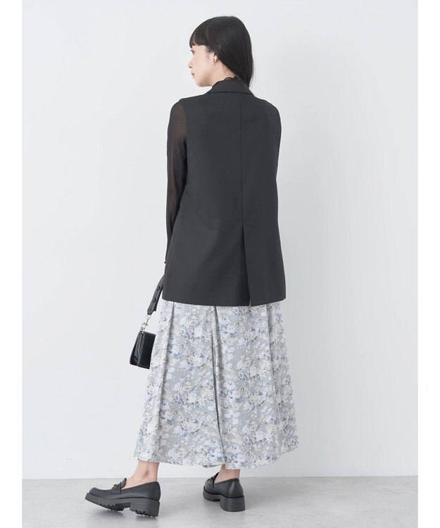 earth music&ecology テーラードジレ Black