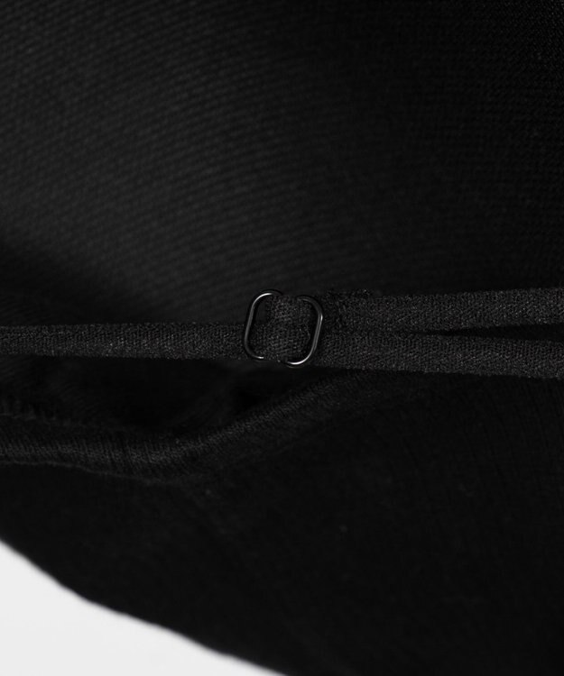 WEGO 【カップ付き】なちゅ盛れ2WAYカップインキャミ ブラック