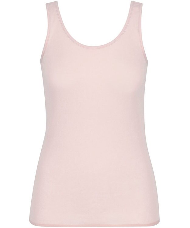 Wing インナー 綿100％ 【綿100％ ひびきにくいタイプ】 ノースリーブ タンクトップ 春 夏 EL1176 ウイング／ワコール ピンク