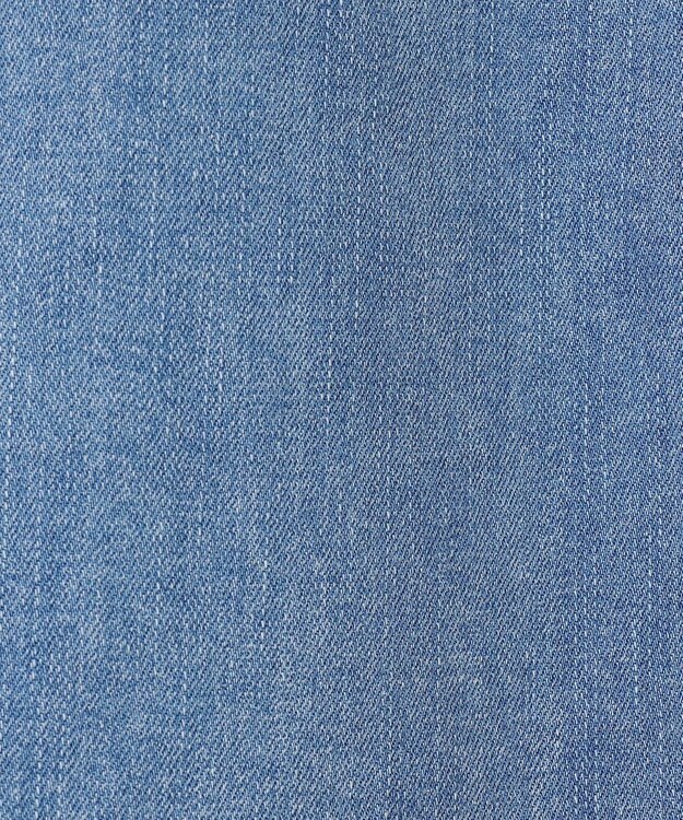 UNFILO 【110-150cm】カーブワイドデニム ミッドブルー