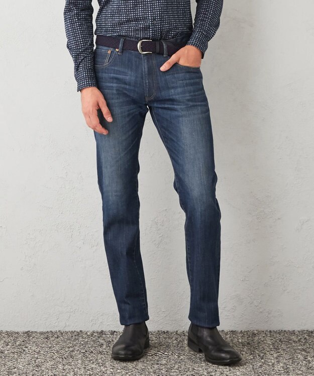 JOSEPH ABBOUD 【サスティナブル】オーガニックストレッチデニム ネイビー系