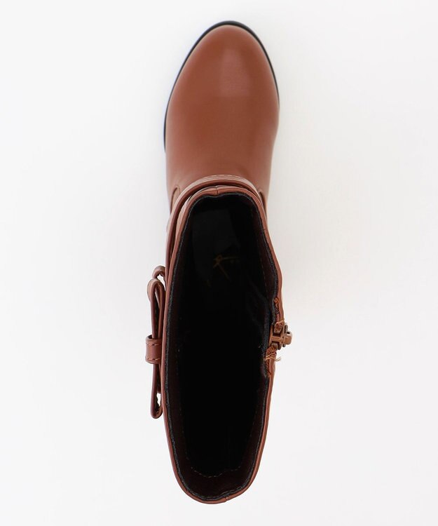 組曲 KIDS 【19-24㎝】ロングブーツ キャメル系